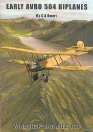  Albatros Publications  Books Early Avro 504 Biplanes WSDA156