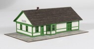  AMERICAN MODEL BUILDERS  N Great Northern Standard 30'x60' Combination Depot AME633