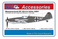 AML Czech Republic  1/32 Messerschmitt Bf.109G-4 W.Nr14851 AMLA32021