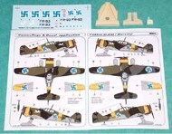 Fokker D.XXI Finnish decal with resin parts #AMLA72001