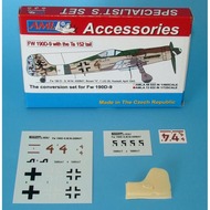 Focke-Wulf Fw.190D-9 with the Ta-152 tail (NEW ) (PUR parts + Decals) #AMLA72022