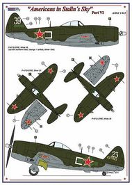  AML Czech Republic  1/32 Americans in Stalins SkyPart VI: P-39N, P-47 AMLC2012
