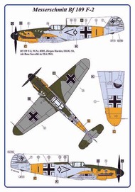  AML Czech Republic  1/144 Messerschmitt Bf.109F-2 - / 2 version-Harder J., Ostermann M.H.* AMLC4001