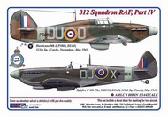  AML Czech Republic  1/144 312 Squadron RAF, Part IV / 2 decal version AMLC4008