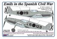 AML Czech Republic  1/48 Bf.109E in the Spanish Civil War. (2) AMLC8003