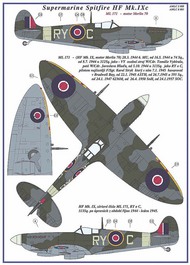Spitfire Mk.IXC: RY-C, RY-E. (2) #AMLC8005
