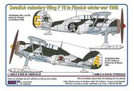 Swedish voluntary Wing F19 Finnish winter war #AMLC8028