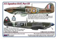  AML Czech Republic  1/48 312Sq RAF, Part III: Hawker Hurricane Mk.I, L AMLC8031