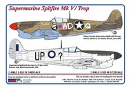 Supermarine Spitfire Mk.V / Trop - 2 decal ve #AMLC8035