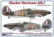  AML Czech Republic  1/48 310th Squadron RAF, Part I / Hawker Hurricane Mk.I AMLC8040