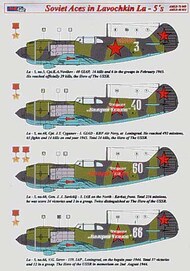  AML Czech Republic  1/48 Lavochkin La-5 Soviet Aces (4) AMLD48014