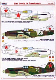  AML Czech Republic  1/72 Red Devils in Curtiss Tomahawks,Part IV. AMLD72037