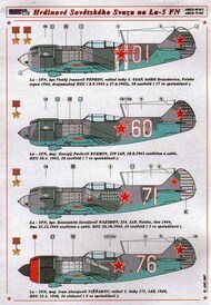  AML Czech Republic  1/72 Soviet Aces in Lavochkin La-5FN AMLD72052