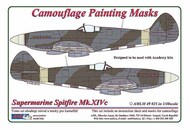 Supermarine Spitfire Mk.XIVc camouflage paint mask #AMLM49025