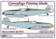  AML Czech Republic  1/72 Messerschmitt Bf.109E-4/Bf.109F-3 'Late' camouflage pattern paint mask AMLM73008