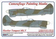  AML Czech Republic  1/72 Hawker Tempest Mk.V, WWII Period camouflage pattern paint mask AMLM73012