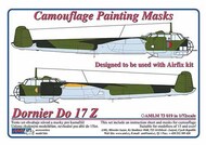  AML Czech Republic  1/72 Dornier Do.17Z camouflage pattern paint mask AMLM73019