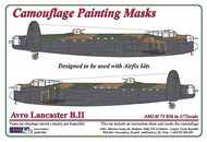 Avro Lancaster B.II camouflage pattern paint mask #AMLM73026