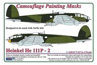 Heinkel He.111P-2 camouflage pattern paint mask #AMLM73027