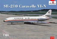  A-Model Poland  1/144 SE-210 Caravelle VI-N Corse Air International Commercial Airliner AMZ1479