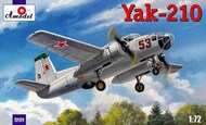  A-Model Poland  1/72 Yak-210 Soviet Trainer Aircraft (D)<!-- _Disc_ --> AMZ72171