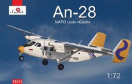  A-Model Poland  1/72 Antonov An28 NATO Code Twin Engine Light Turboprop Transport and Passenger Aircraft AMZ72313