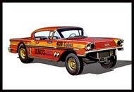  AMT/ERTL  1/25 1958 Chevy Impala Hardtop AMT1301