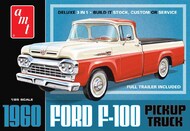 1960 Ford F100 Pickup Truck w/Trailer #AMT1407