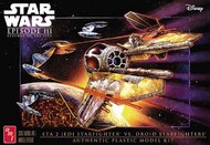 Star Wars The Phantom Menace: Jedi Starfighter vs Droid Fighter #AMT1436