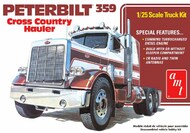  AMT/ERTL  1/25 Peterbilt 359 Cross Country Hauler Tractor Cab - Pre-Order Item AMT1477