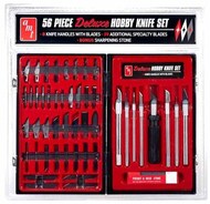 56pc Deluxe Hobby Knife Set* #AMTBT4