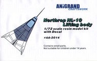  Anigrand Craftswork  1/72 Northrop HL-10 The fastest Lifting body ANIG2014