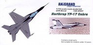  Anigrand Craftswork  1/72 Northrop YF-17 Cobra ANIG2023