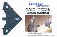  Anigrand Craftswork  1/72 Arado Ar.E.581-4 ANIG2025