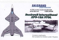 Anigrand Craftswork  1/72 Rockwell International XFV-12A U.S. Navy VTOL fighter ANIG2026
