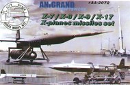  Anigrand Craftswork  1/72 Lockheed X-7 / Aerojet X-8 / Bell X-9 / Lockheed X-17 X-planes missiles set. Lockheed X-7 ANIG2072
