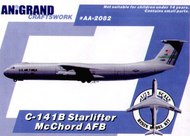 Anigrand Craftswork  1/72 Lockheed C-141B Starlifter McChord Air Force Base markings ANIG2082