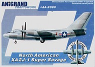  Anigrand Craftswork  1/72 North-American XA2J-1 Super Savage. Most powerful savage bomber ANIG2090