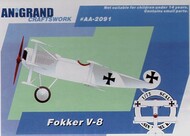 Fokker V-8 German 5-wing experimental fighter #ANIG2091