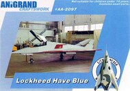 Lockheed XST Have Blue. Stepping stone of the F-117A Nighthawk #ANIG2097