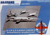  Anigrand Craftswork  1/144 Sound Barrier Breakers set of 6 aircraft ANIG3003