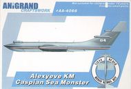  Anigrand Craftswork  1/144 Alexejev KM Ekranoplan Caspian Sea monster ANIG4066
