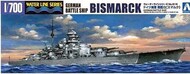  Aoshima  1/700 Bismarck German Battleship AOS4259
