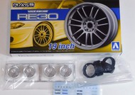  Aoshima  1/24 Volk Racing RE30 19" Tire & Wheel Set (4) - Pre-Order Item* AOS53812