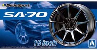  Aoshima  1/24 Weds Sport SA70 18"" Tire & Wheel Set (4) AOS54635