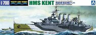  Aoshima  1/700 HMS Kent Heavy Cruiser Waterline AOS56738