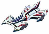  Aoshima  1/24 Fure GPX Cyber Formula Issuxark 00X3/II Karl Lichter Von Randoll Version Race Car (New Tool) - Pre-Order Item AOS57445