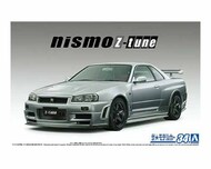  Aoshima  1/24 2004 Nissan BNR34 Skyline GT-R Z-Tune 2-Door Car AOS58312