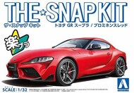  Aoshima  1/32 Toyota GR Supra Car (Snap Molded in Red) (New Tool) AOS58855
