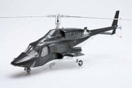 Aoshima  1/48 Airwolf Helicopter from 1980s TV Show w/optional clear body - Pre-Order Item* AOS63521